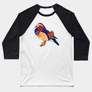 Drawing of mandarin duck Baseball T-Shirt